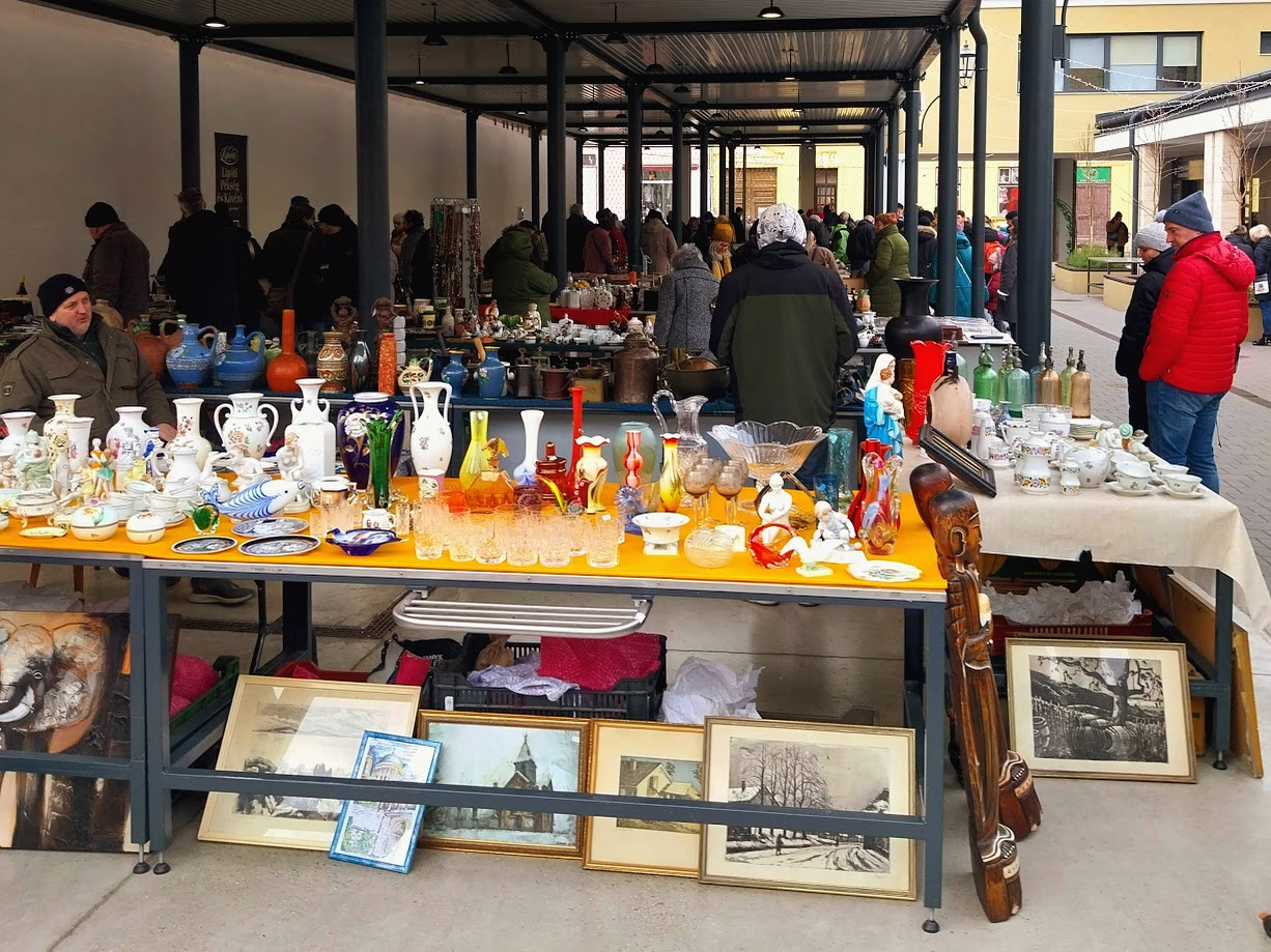 Antique Market in Esztergom every month