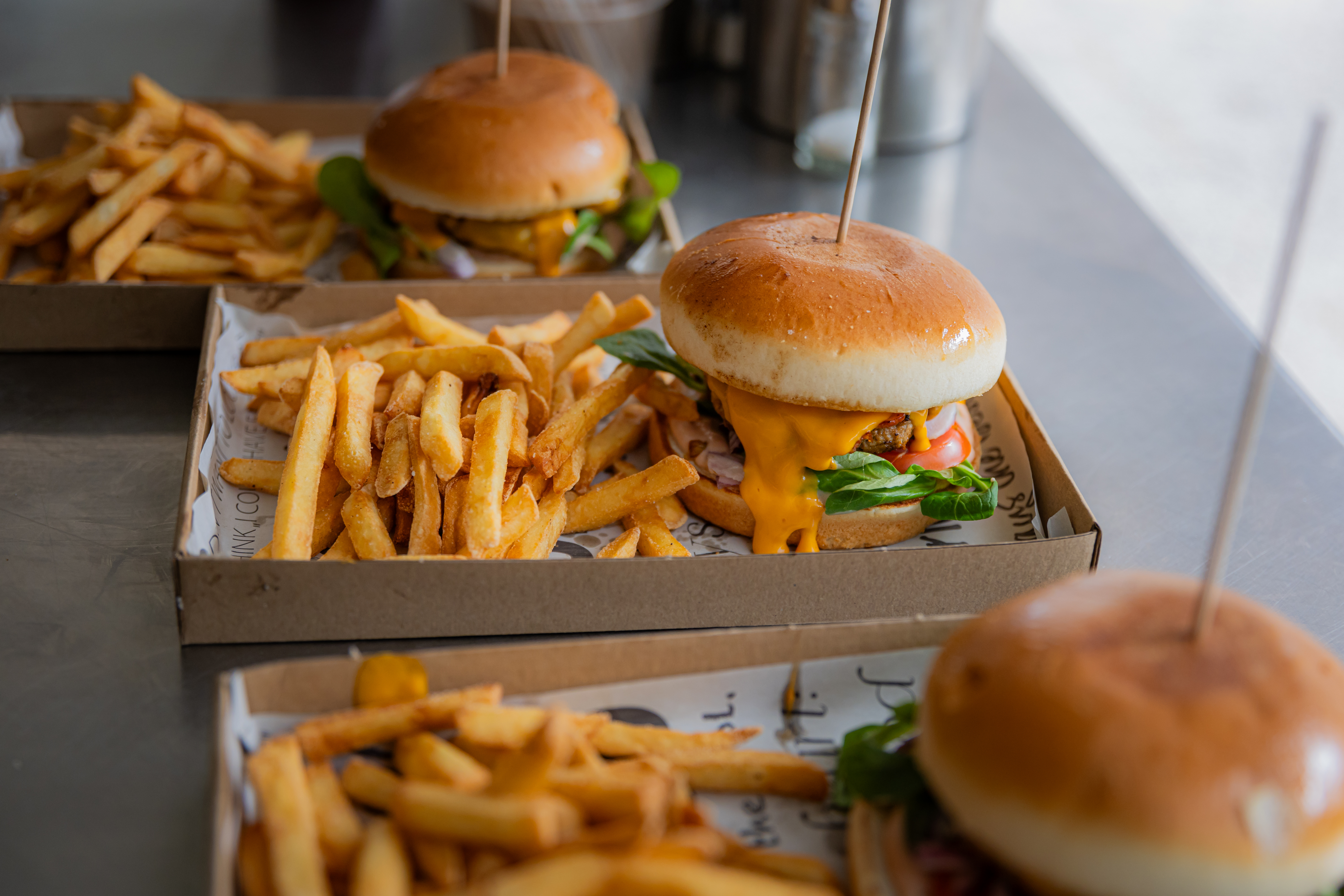 Wonder Island burgers