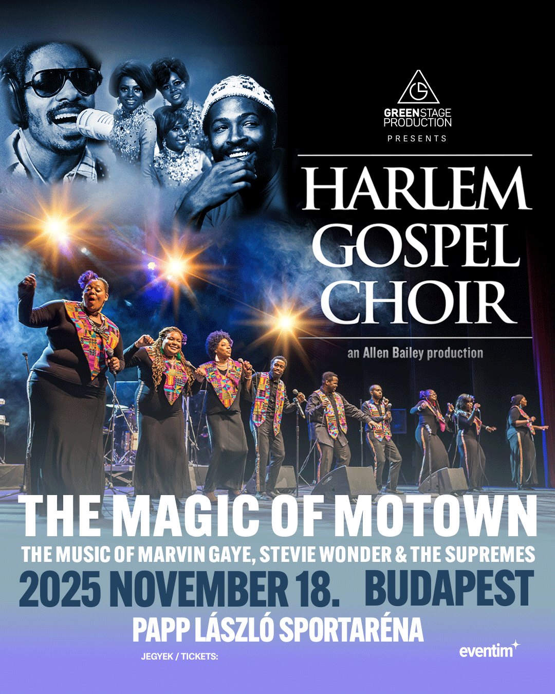 Harlem Gospel Choir concert show Budapest 2025