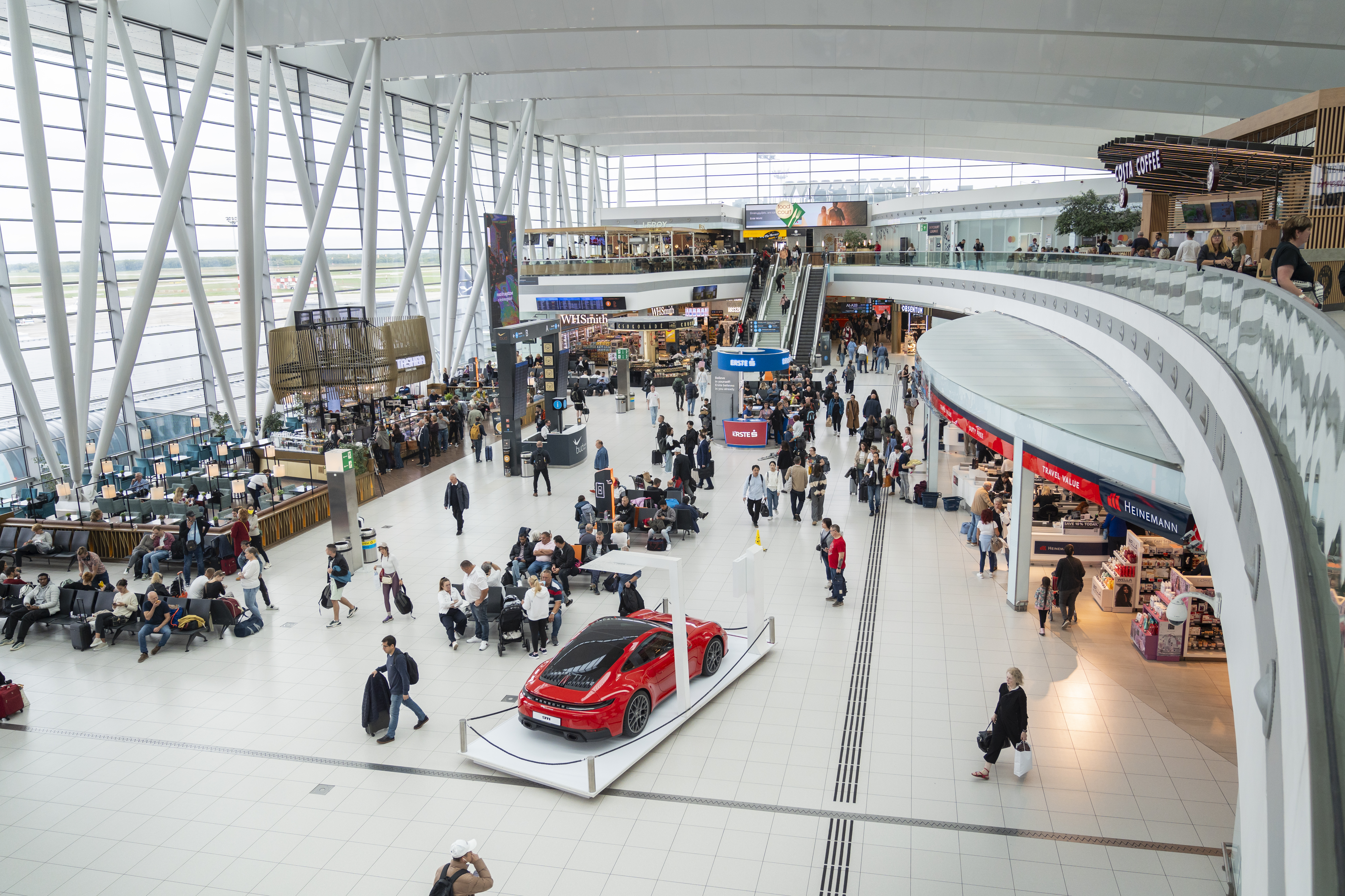 budapest airport celebrates 75 years anniversary