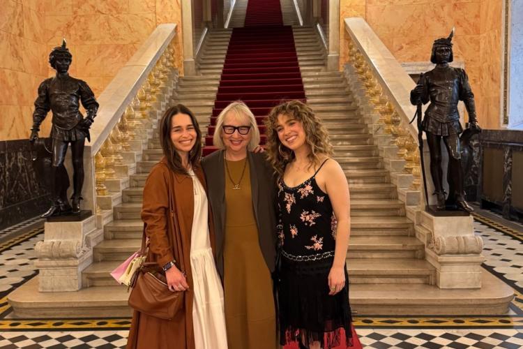 emilia clarke budapest opera 2025