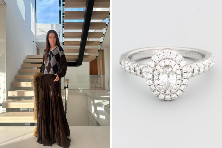 vera wang ring auction budapest 2025