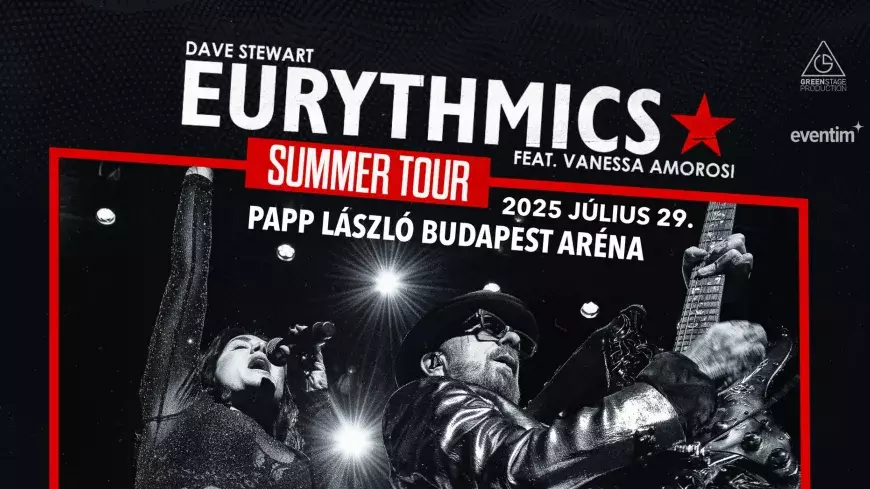 Dave Stewart Eurythmics concert Budapest 2025