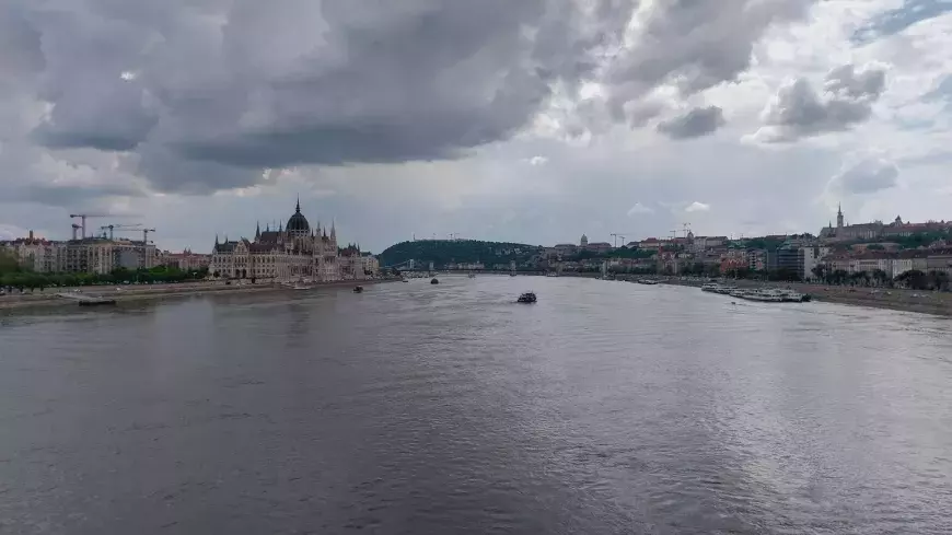 Rainy day in Budapest