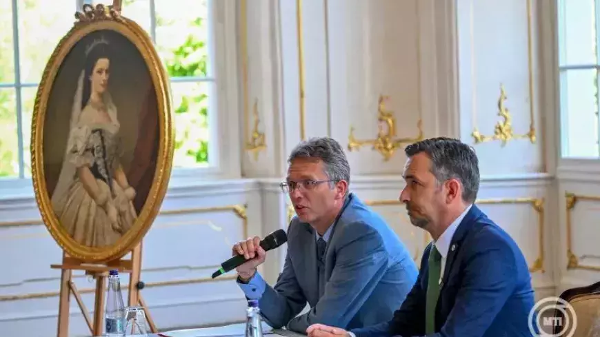 Erzsébet királyné festménye – Gödöllő, 2025